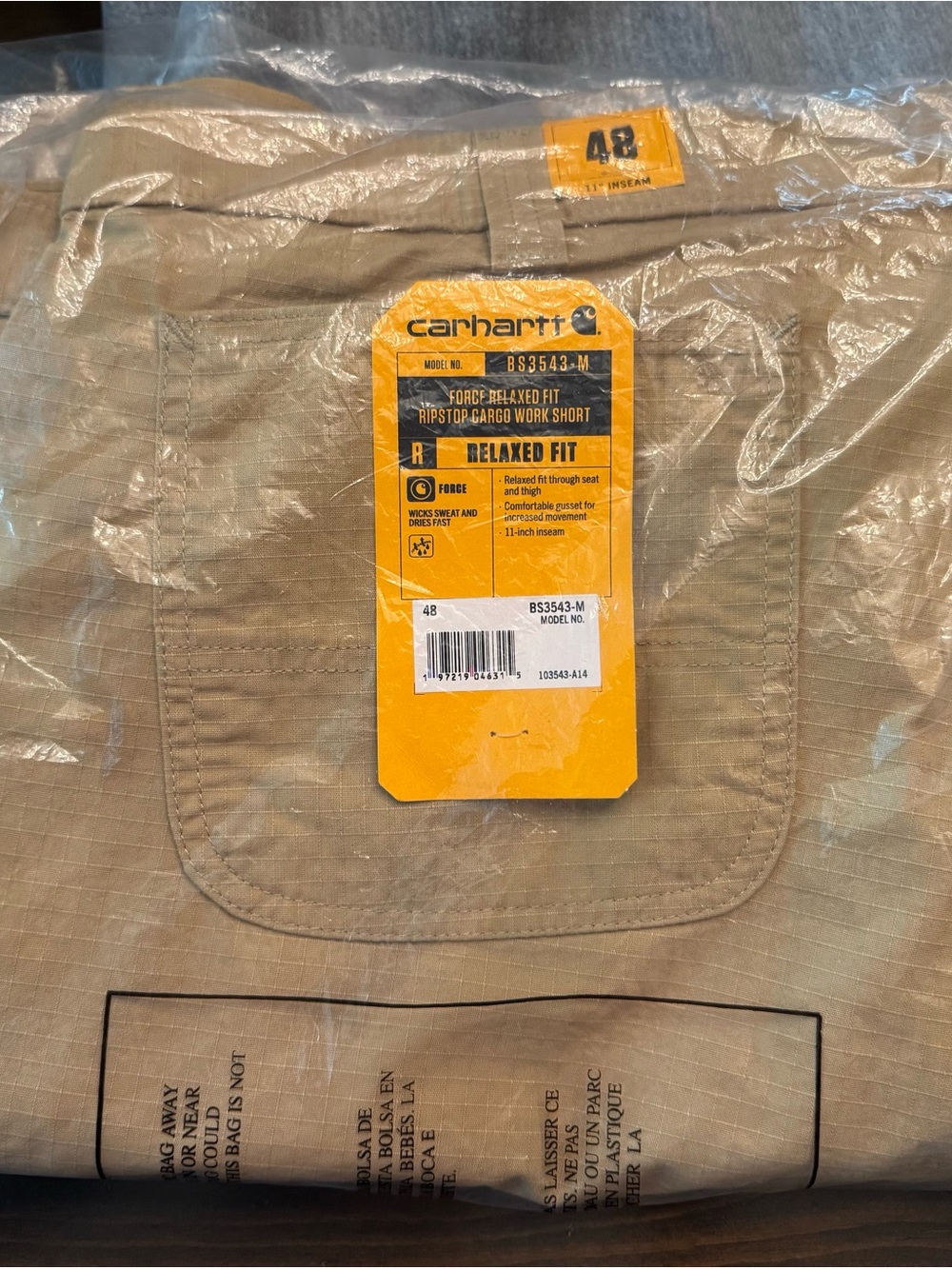 Carhartt Ripstop Cargo Work Shorts